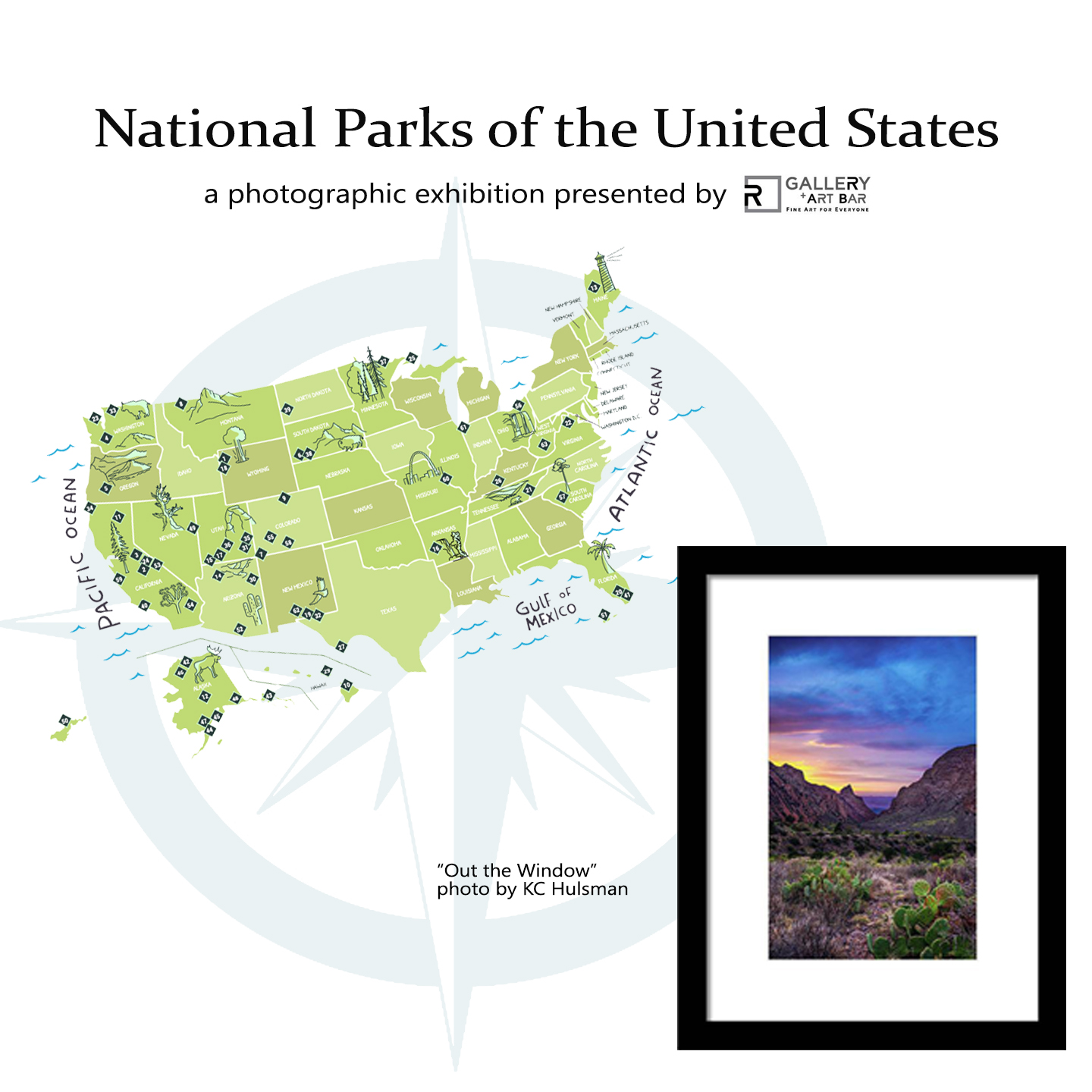 KC Hulsman Invited Into National Parks of the United States photo exhibition