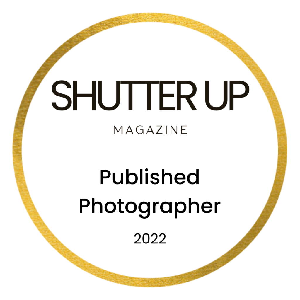 Shutter Up Magazie Published Photographer Badge