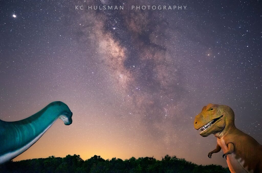 Cosmic Dinomite photograph by KC Hulsman